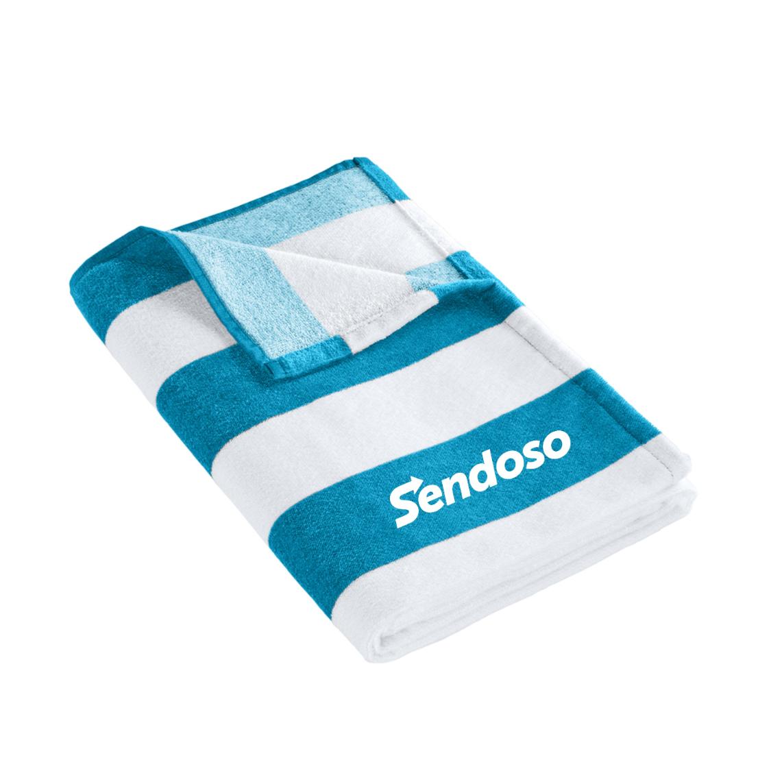 Port Authority Value Cabana Stripe Towel