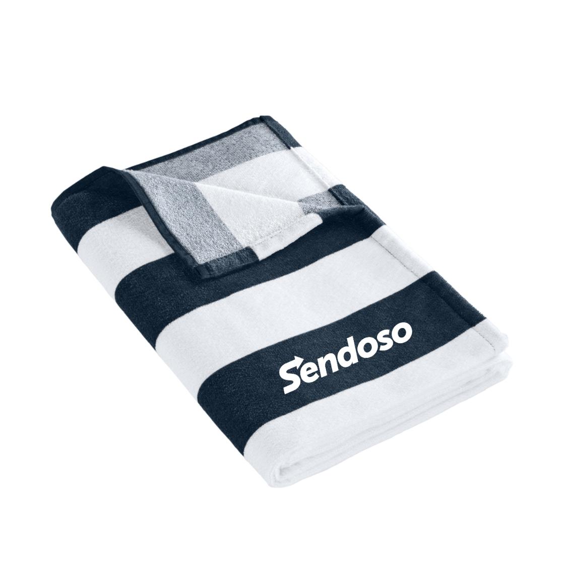 Port Authority Value Cabana Stripe Towel
