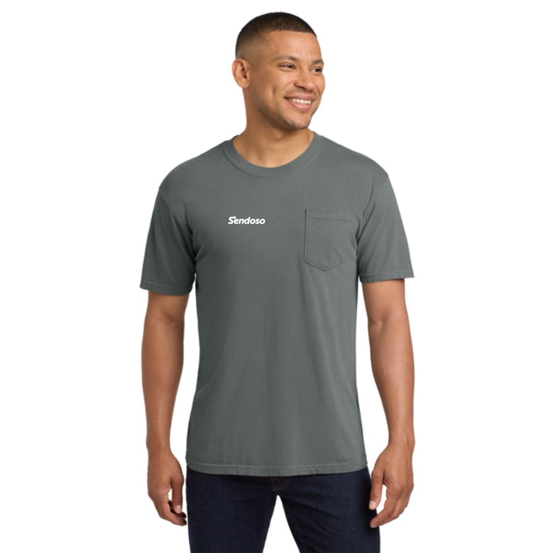 Comfort Colors Garment Dyed Short Sleeve Shirt with a Pocket