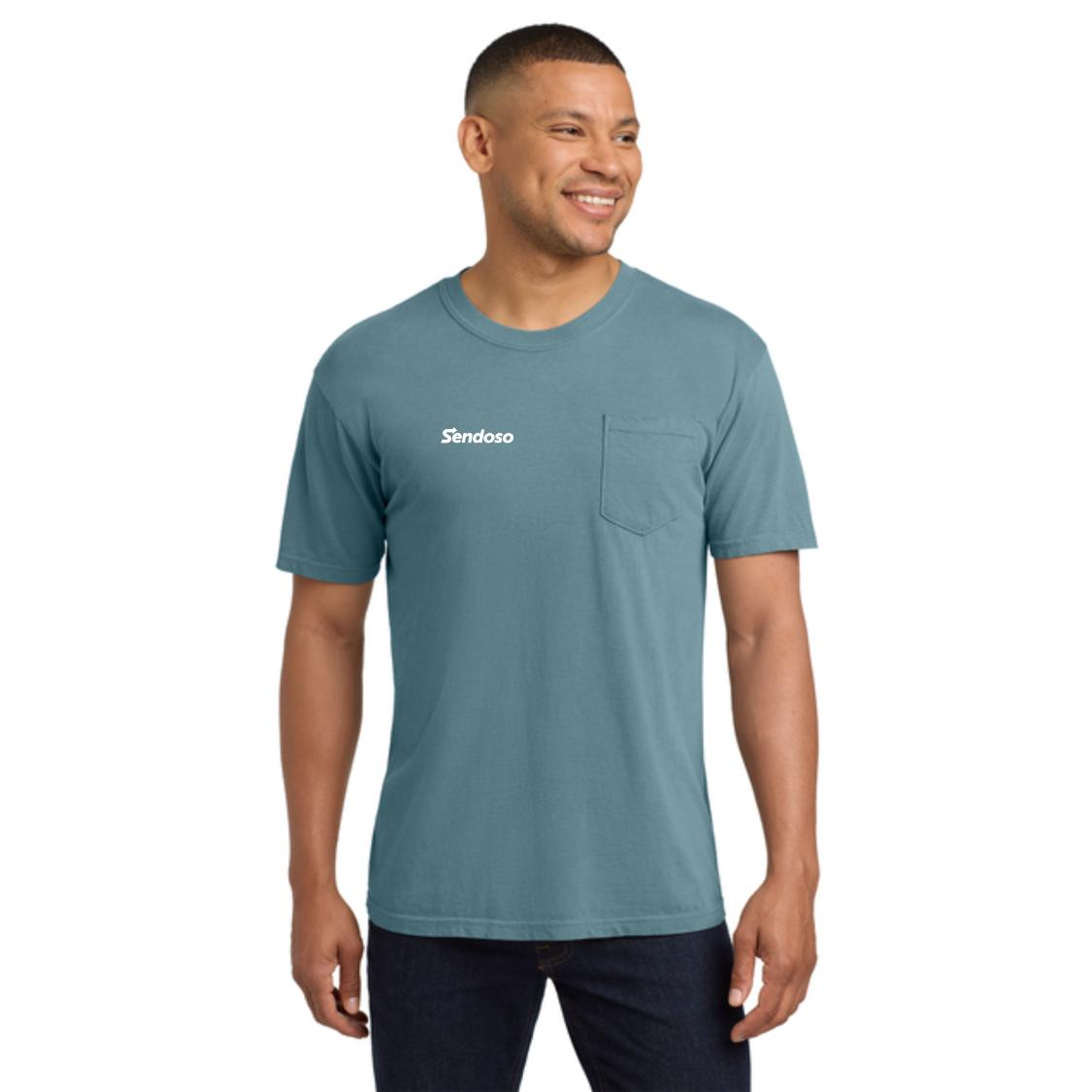 Comfort Colors Garment Dyed Short Sleeve Shirt with a Pocket