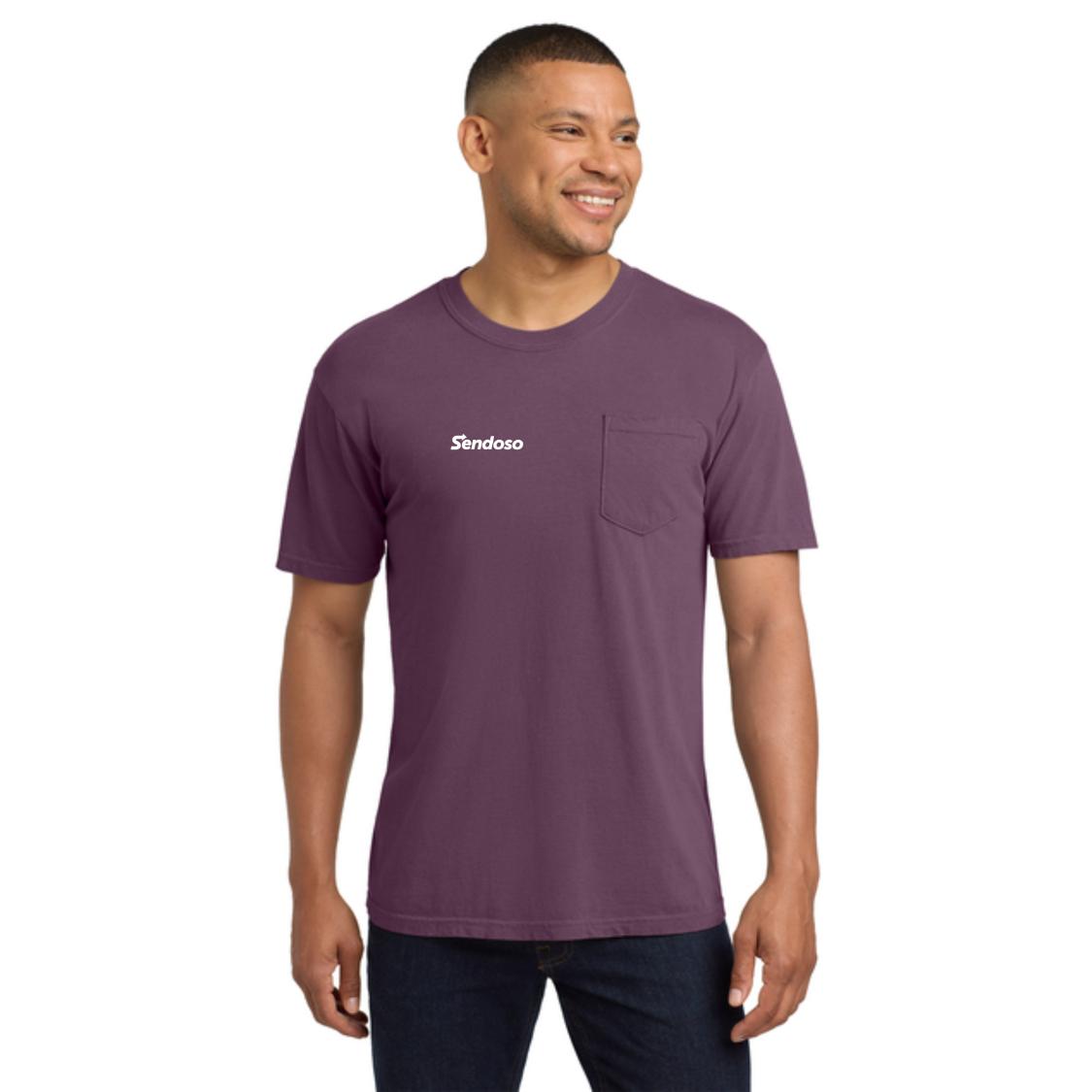 Comfort Colors Garment Dyed Short Sleeve Shirt with a Pocket