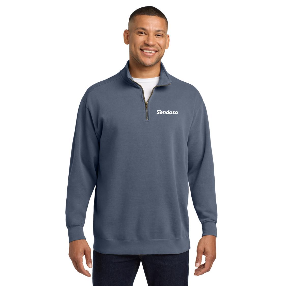 Comfort Colors Ring Spun 1/4 Zip Sweatshirt