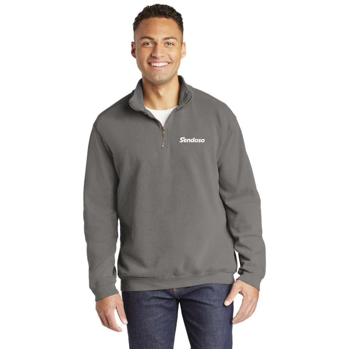 Comfort Colors Ring Spun 1/4 Zip Sweatshirt