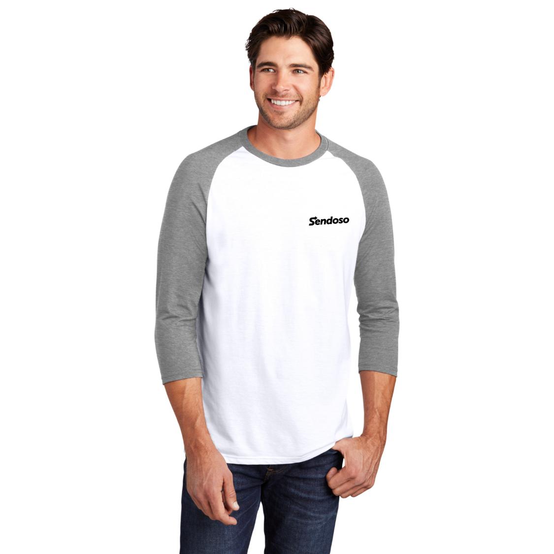 Men's Fit District 3/4 Sleeve Raglan