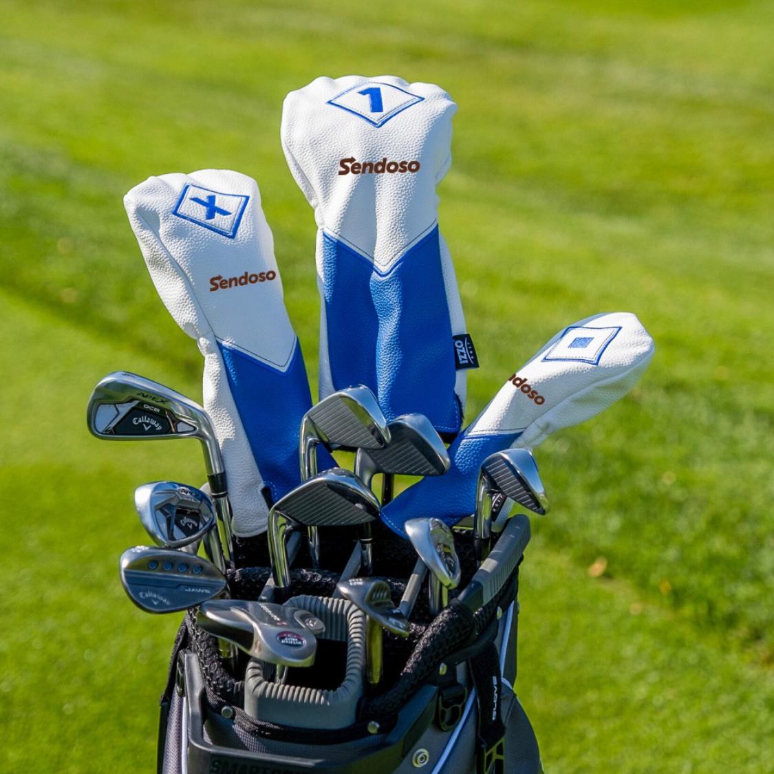 Izzo Golf Premium Club Headcover Set