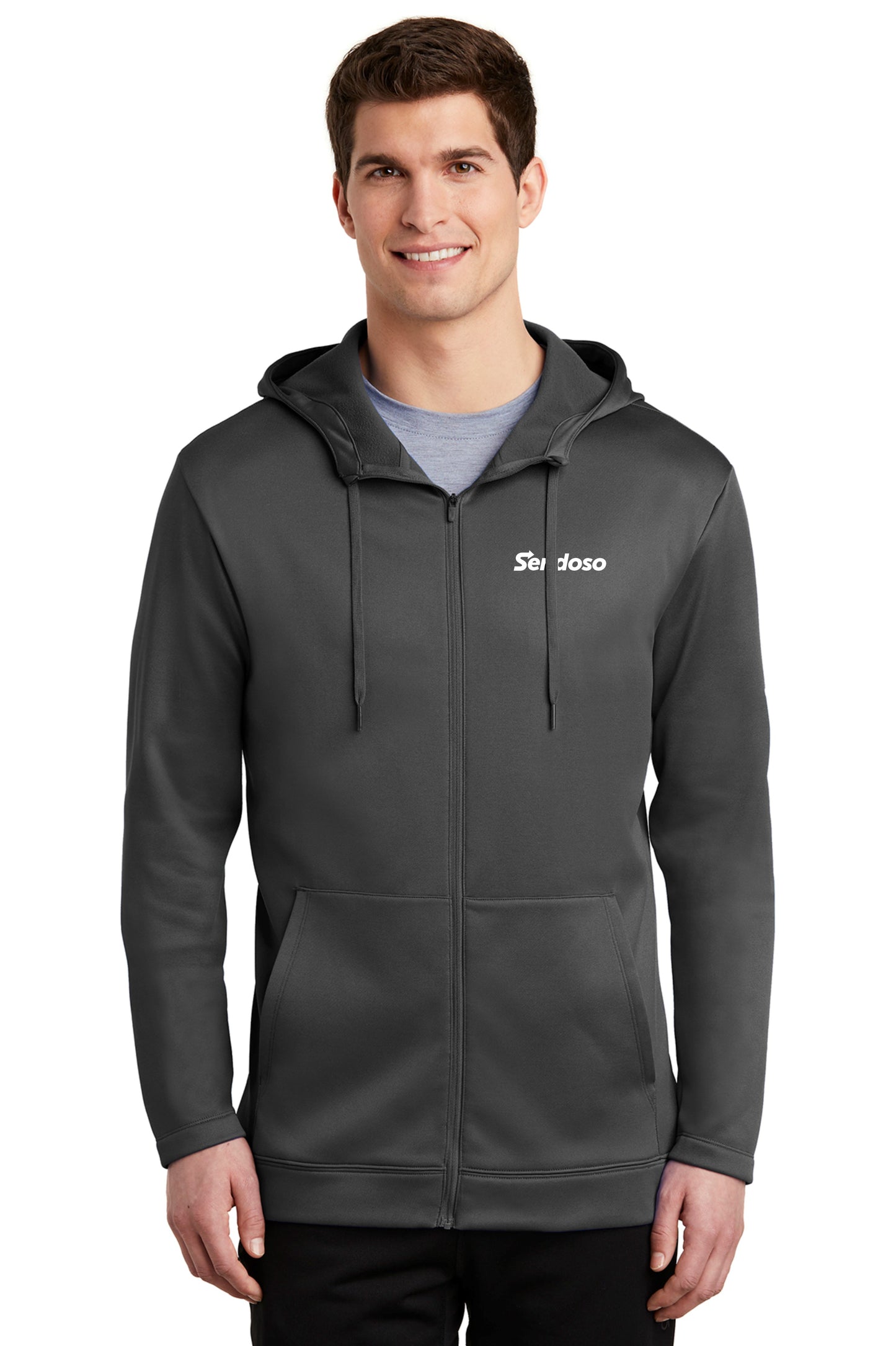X Nike Men's Therma Fit Full-Zip Fleece Hoodie