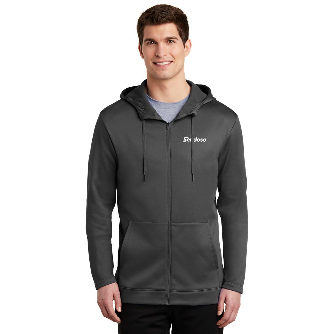 Nike Men's Therma Fit Full-Zip Fleece Hoodie