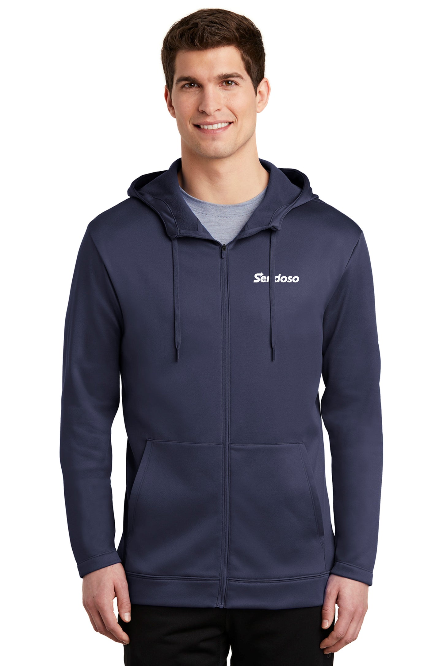 X Nike Men's Therma Fit Full-Zip Fleece Hoodie