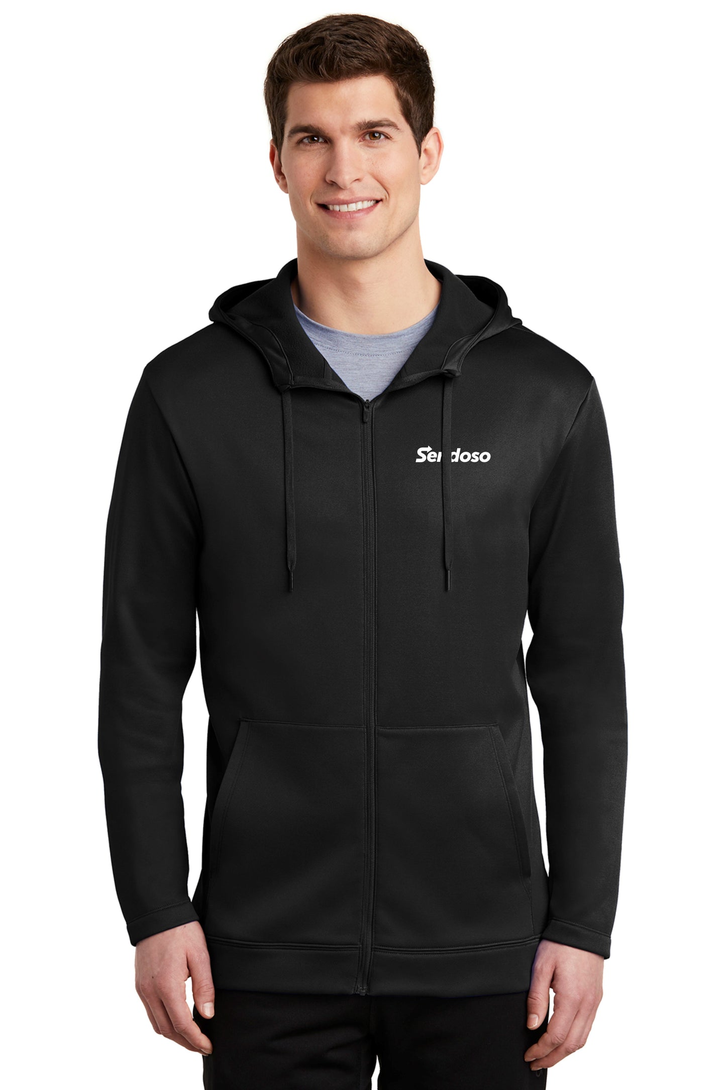 X Nike Men's Therma Fit Full-Zip Fleece Hoodie
