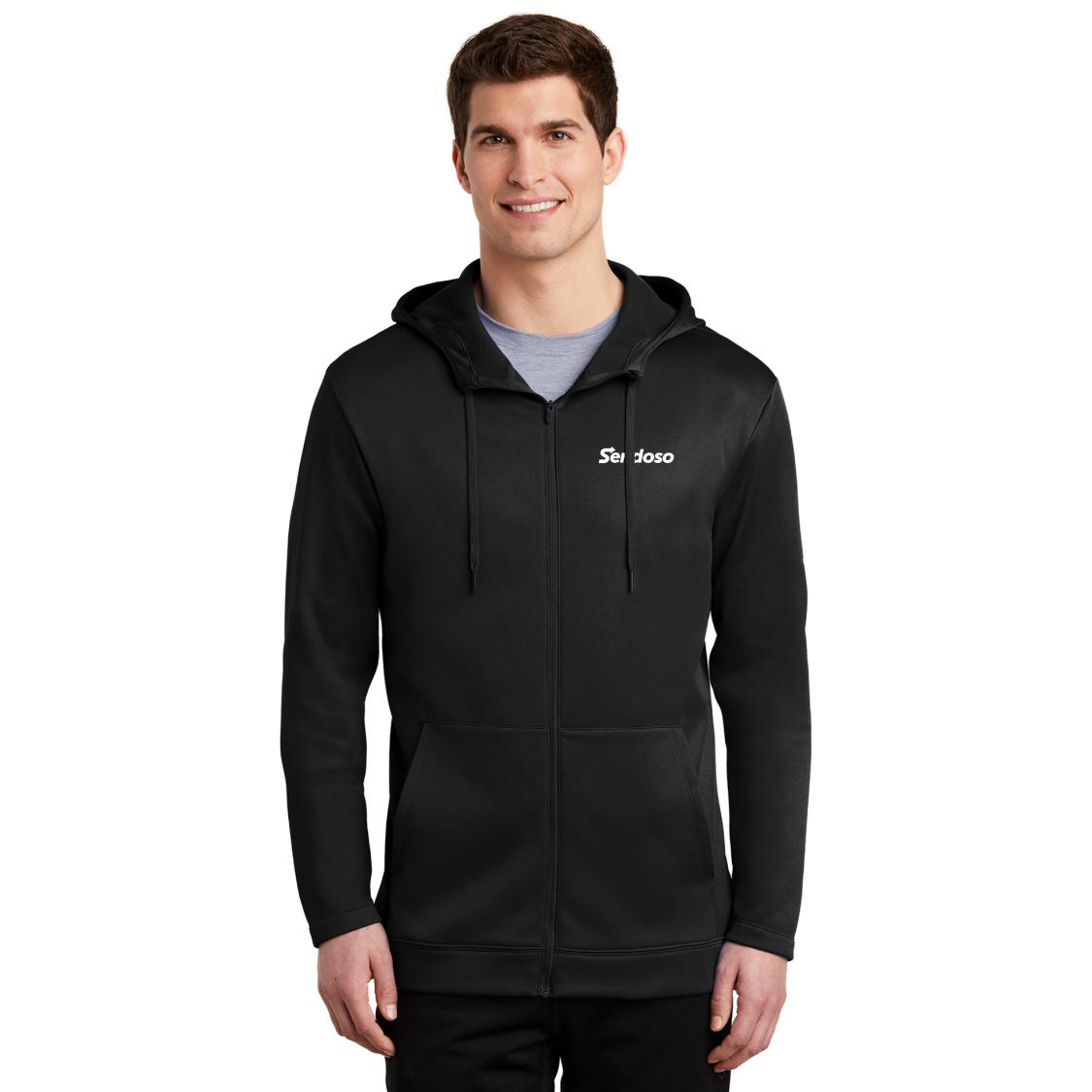 Nike Men's Therma Fit Full-Zip Fleece Hoodie