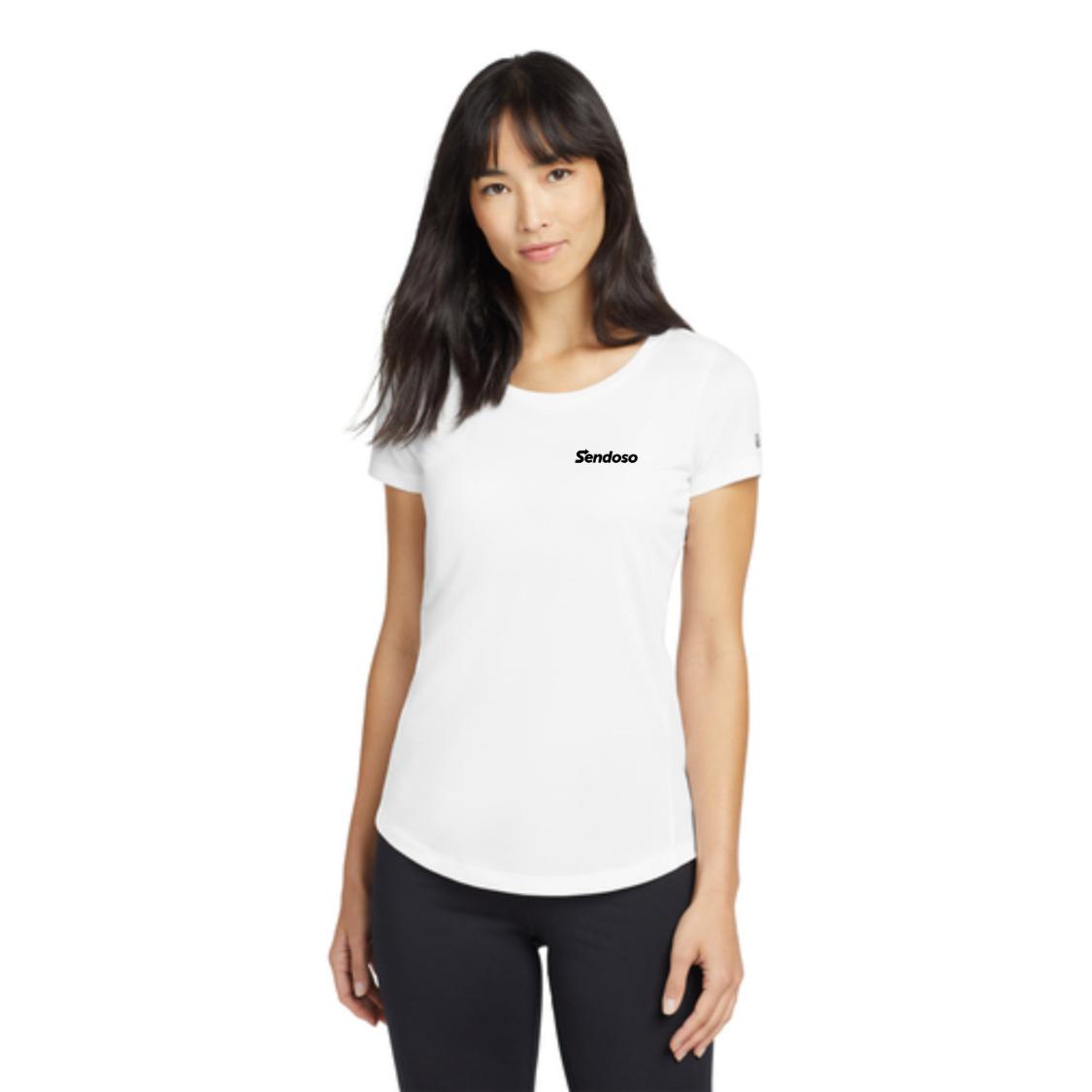 Women's New Era Series Performance Scoop Tee