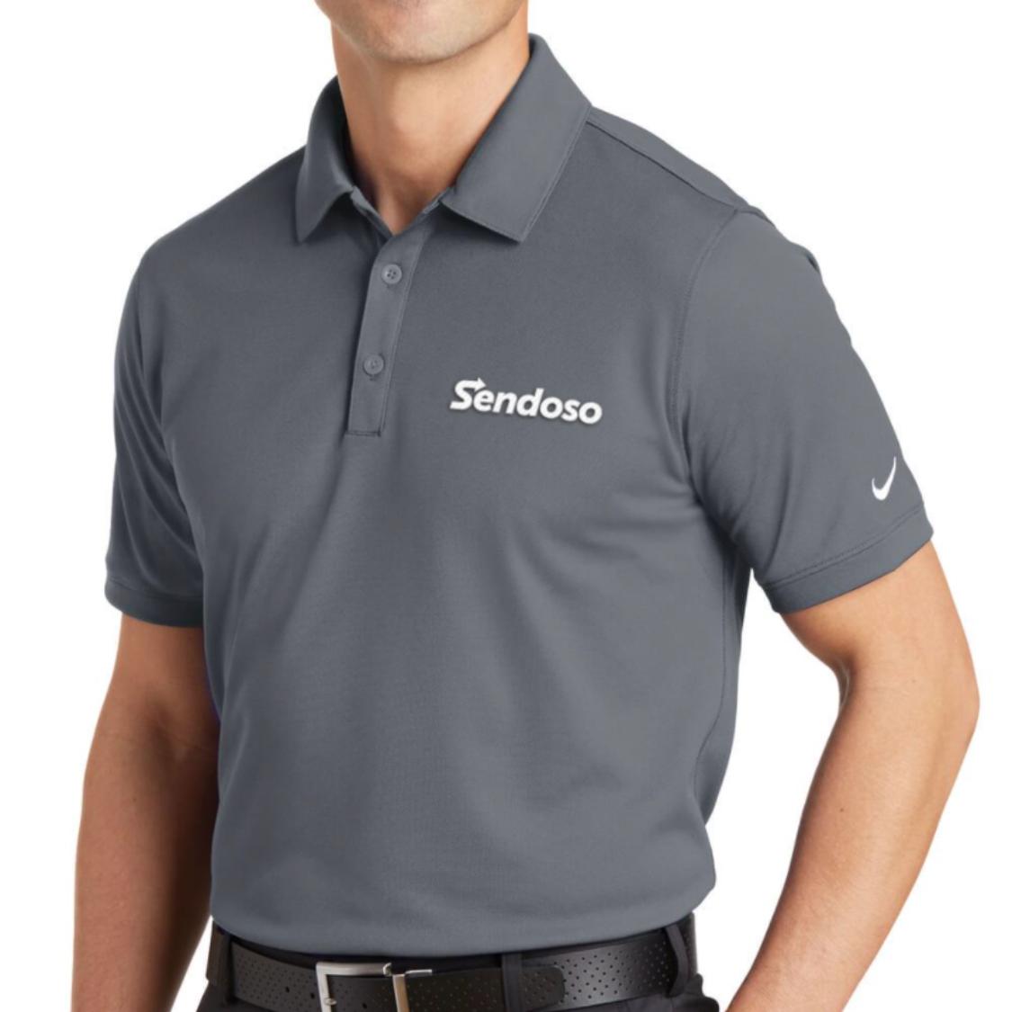 Men's Nike Dri-FIT Solid Icon Pique Modern Fit Polo