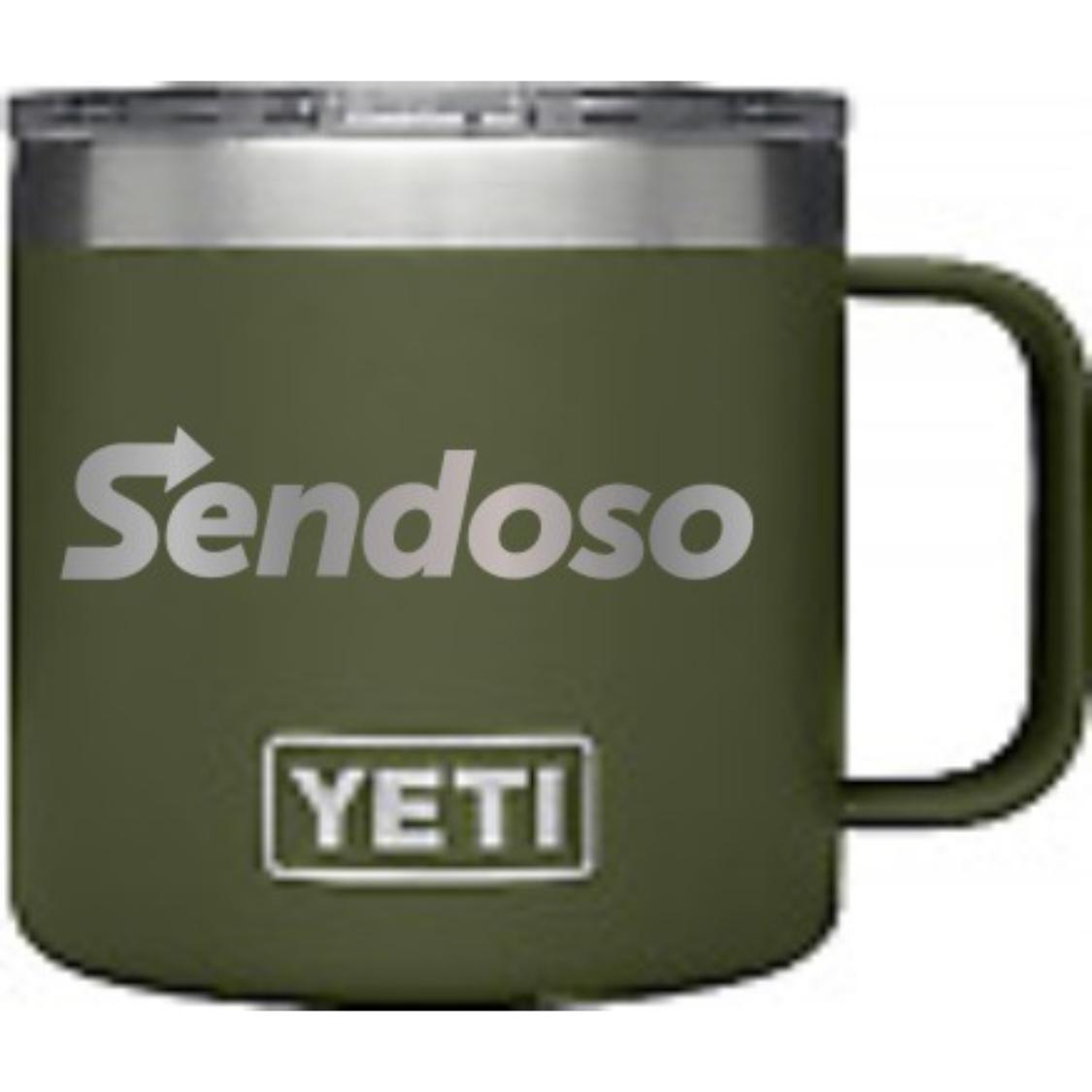 14oz. Yeti Rambler Mug with Magslider Lid