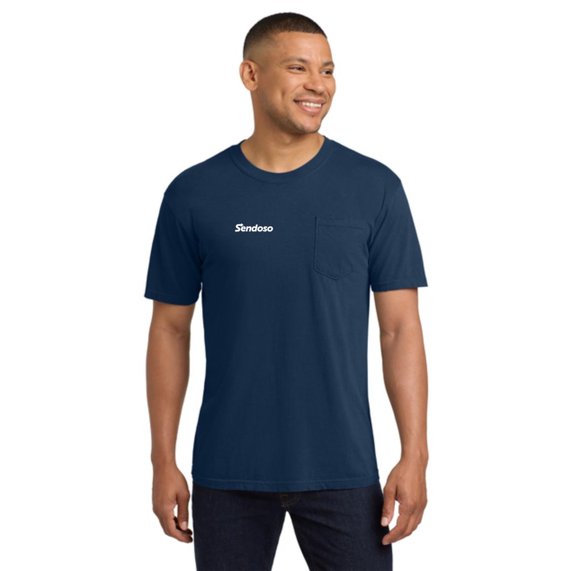 Comfort Colors Garment Dyed Short Sleeve Shirt with a Pocket