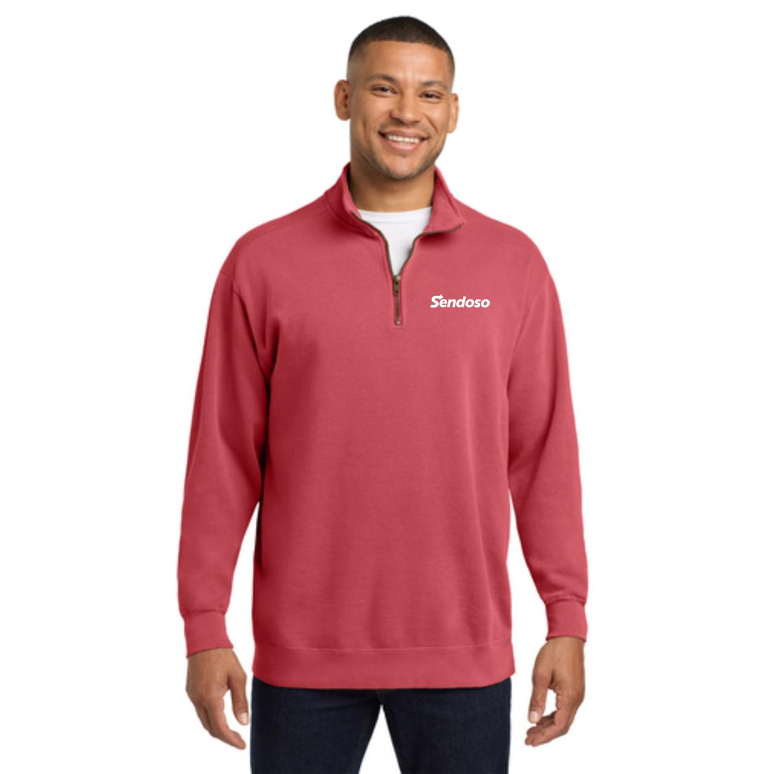 Comfort Colors Ring Spun 1/4 Zip Sweatshirt