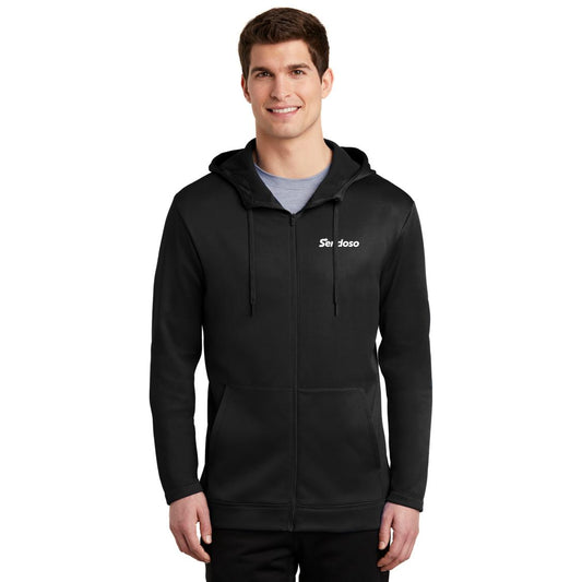 Nike Men's Therma Fit Full-Zip Fleece Hoodie
