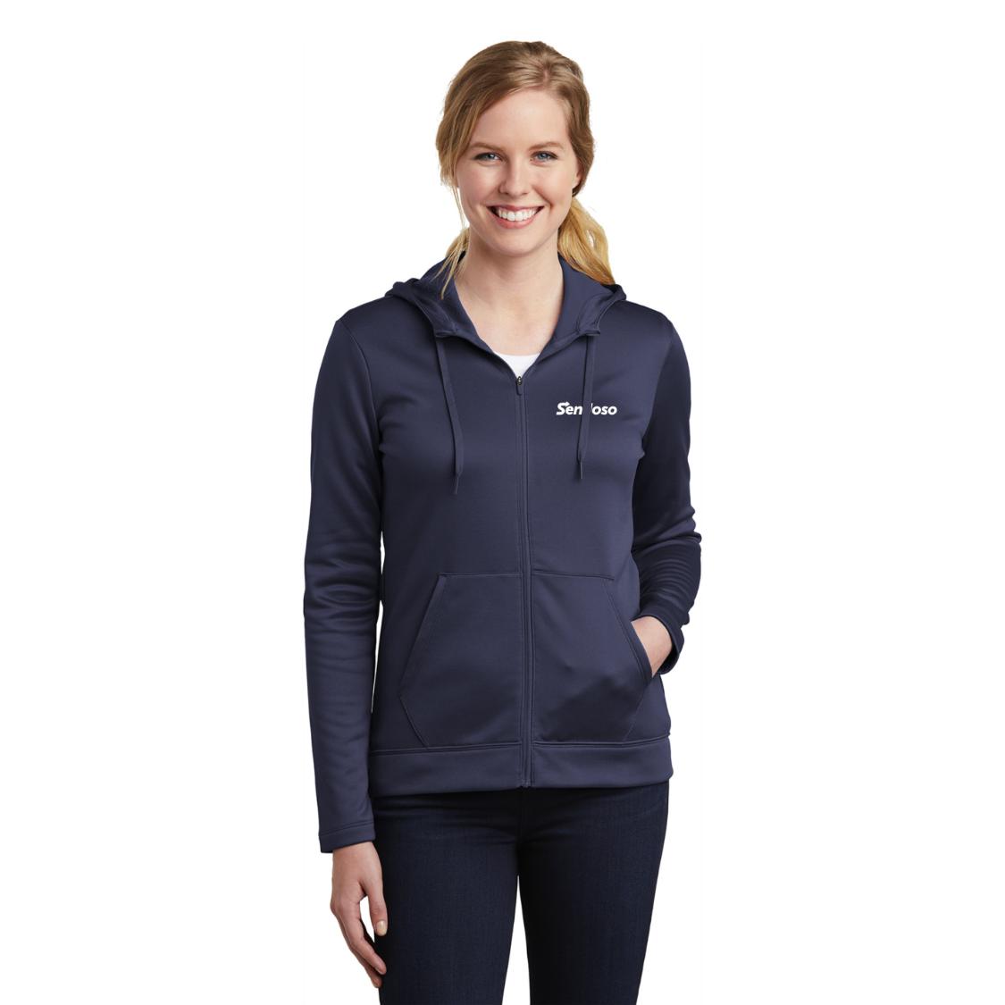 Women's NIKE Therma-Fit Full-Zip Fleece Hoodie