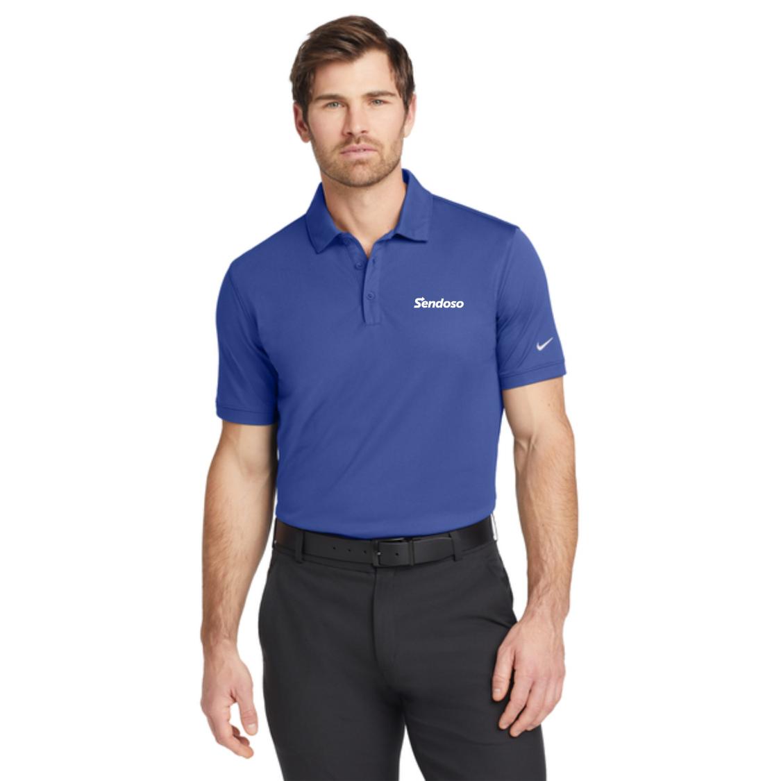Men's Nike Dri-FIT Solid Icon Pique Modern Fit Polo
