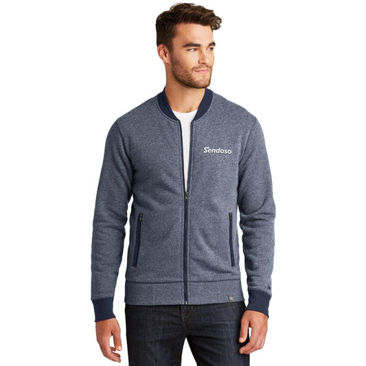 Men's New Era French Terry Baseball Full Zip