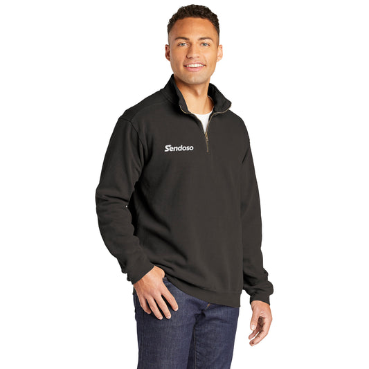 X Comfort Colors Ring Spun 1/4 Zip Sweatshirt