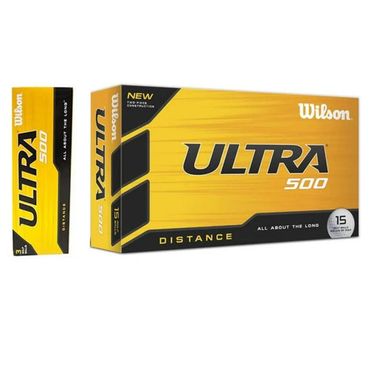 Wilson Ultra 500 Golf Ball - 15 Pack